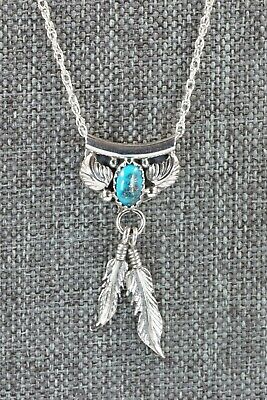 Navajo Turquoise & Sterling Silver Necklace - Sharon McCarthy