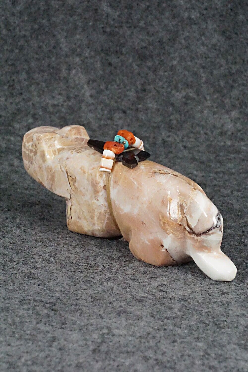Mountain Lion Zuni Fetish Carving - Kyle Mahooty