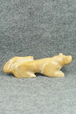 Mountain Lion Zuni Fetish Carving - Enrike Leekya