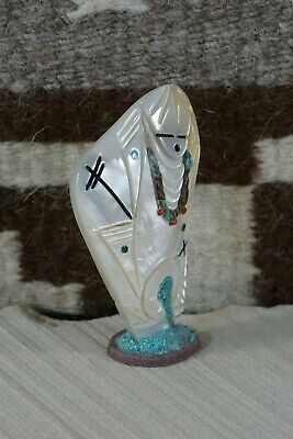 Corn Maiden Zuni Fetish Carving - Vickie Quandelacy - High Lonesome Trading