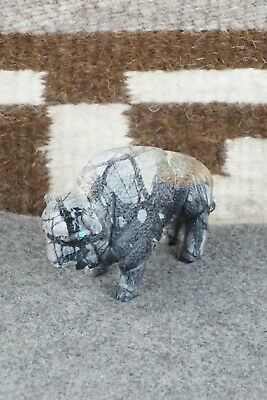 Buffalo Zuni Fetish Carving - Herbert Him