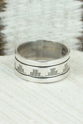 Sterling Silver Ring - Rick Enrique - Size 13.5