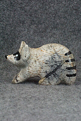 Racoon Zuni Fetish Carving - Eli Cheama