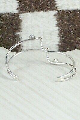 Turquoise & Sterling Silver Bracelet - Yolanda Skeets - High Lonesome Trading