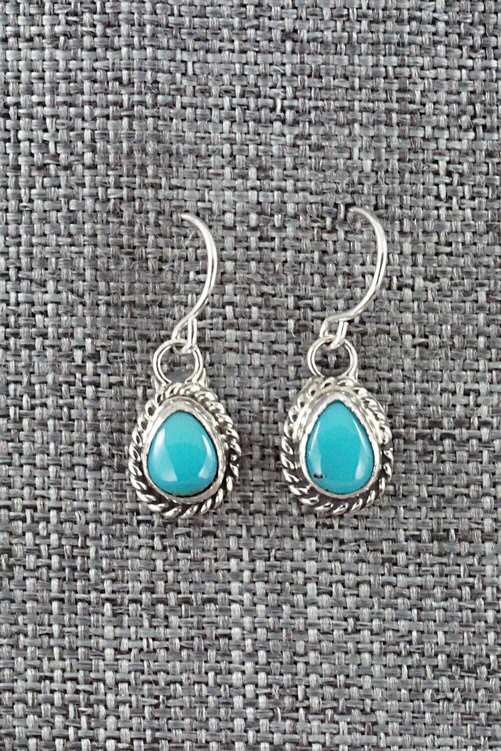 Turquoise & Sterling Silver Earrings - Jan Mariano