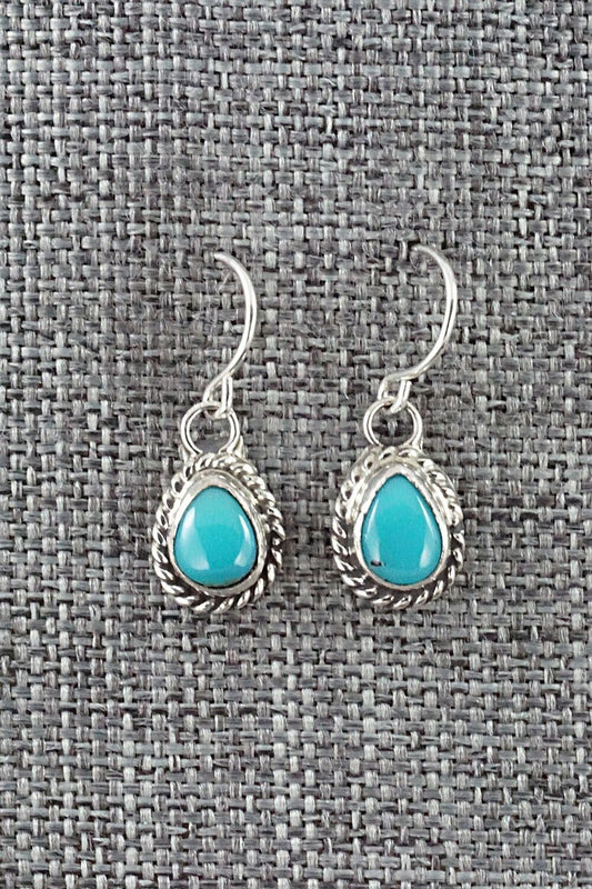 Turquoise & Sterling Silver Earrings - Jan Mariano