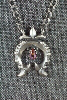 Spiny Oyster & Sterling Silver Necklace - Sharon McCarthy