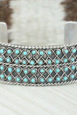 Turquoise & Sterling Silver Bracelet - Jesse Johnson