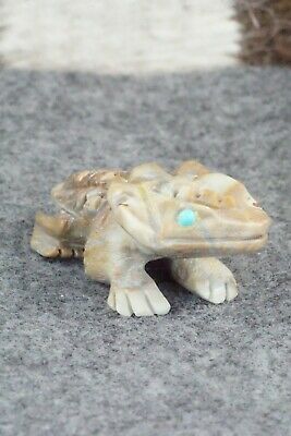 Horned Toad Zuni Fetish Carving - Dana Malani