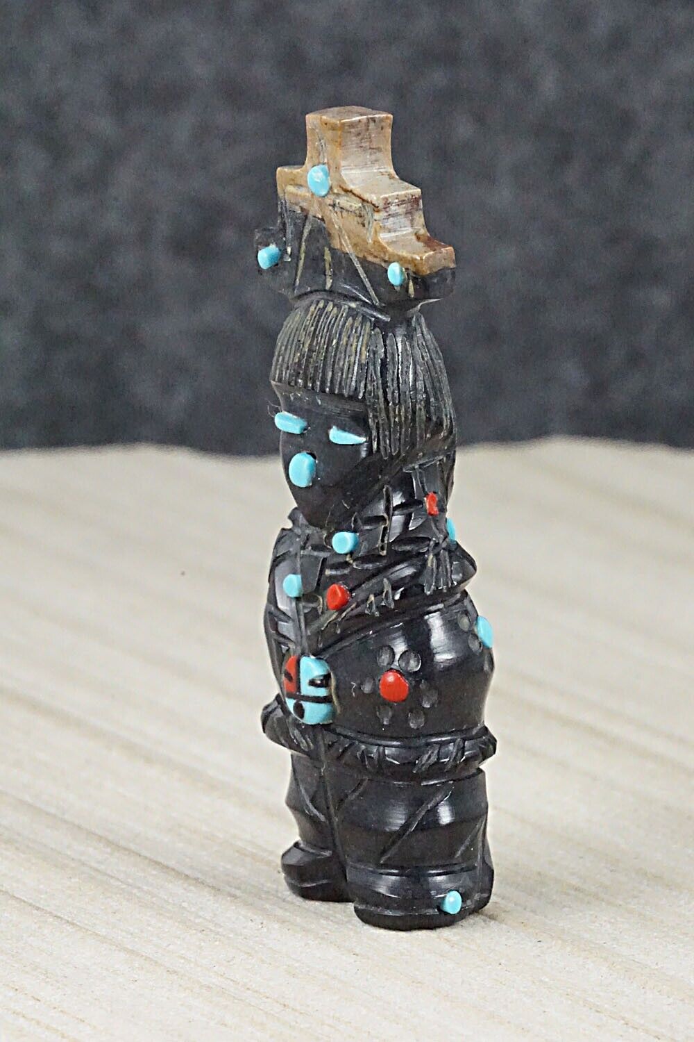 Corn Maiden Zuni Fetish Carving - Danette Laate