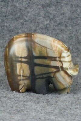 Bear Zuni Fetish Carving - Reynold Lunasee