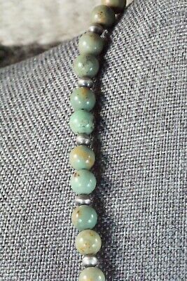 Turquoise & Sterling Silver Necklace - Doreen Jake