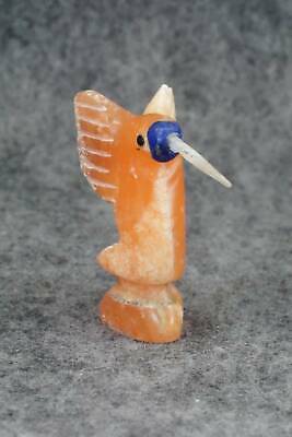 Humming Bird Zuni Fetish Carving - Justin Red Elk
