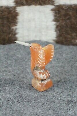 Humming Bird Zuni Fetish Carving - Justin Red Elk