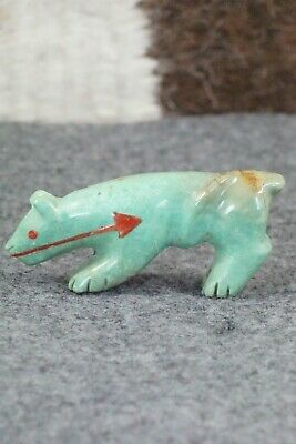 Mountain Lion Zuni Fetish Carving - Andres Quandelacy