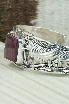 Spiny Oyster & Sterling Silver Bracelet - Darrell Morgan