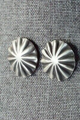 Navajo Sterling Silver Earrings - Arlene Soce