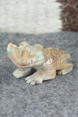 Horned Toad Zuni Fetish Carving - Dana Malani