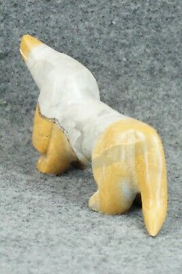 Dog Zuni Fetish Carving - Enrike Leekya