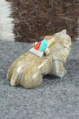 Badger Zuni Fetish Carving - Stewart Alanzo