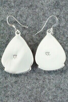 Spiny Oyster & Sterling Silver Earrings - Sharon McCarthy