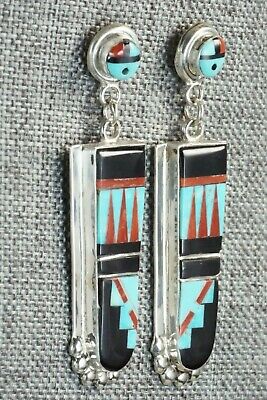 Multi Stone & Sterling Silver Earrings - Patty Edaakie