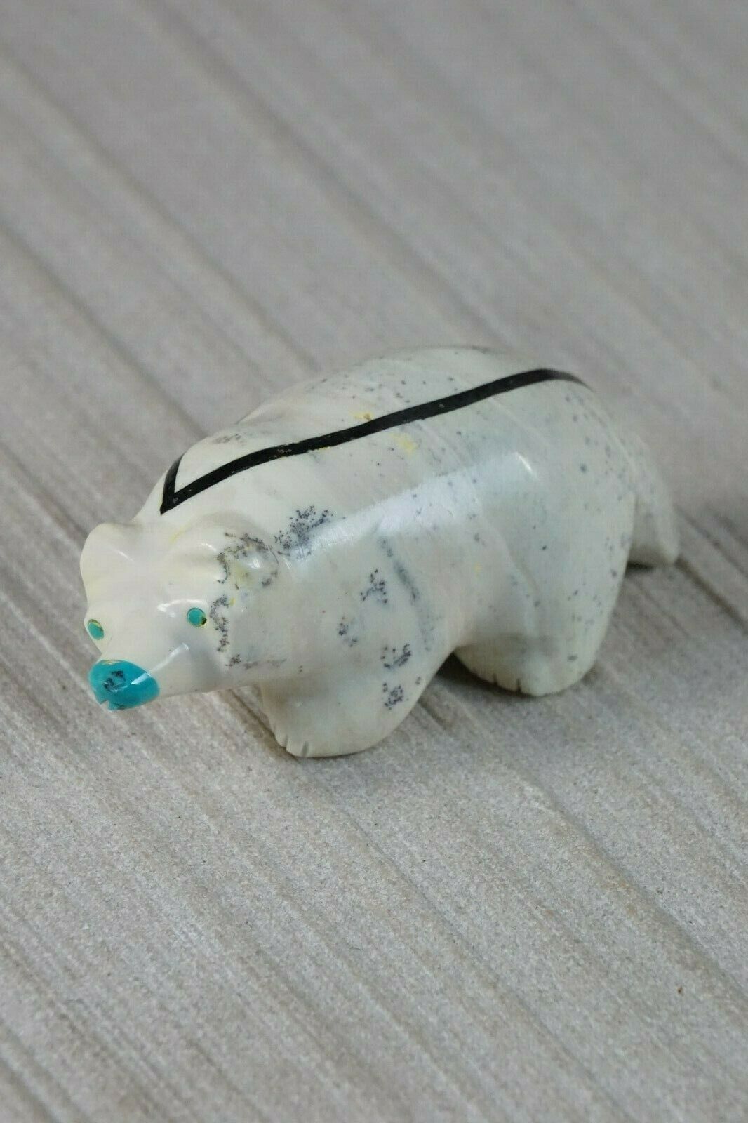 Badger Zuni Fetish Carving - Enrike Leekya - High Lonesome Trading