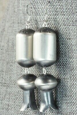 Sterling Silver Navajo Pearl Earrings - Presley Haley