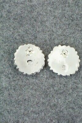 Onyx & Sterling Silver Earrings - Mike Smith