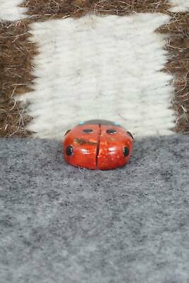 Lady Bug Zuni Fetish Carving - Reynold Lunasee