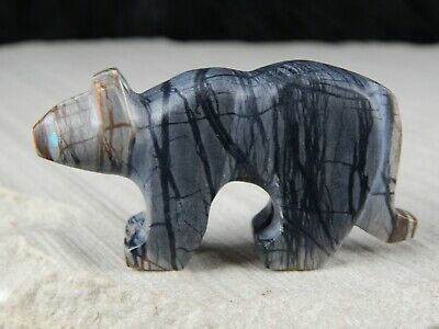 Mountain Lion Zuni Fetish Carving - Cameron Nastacio - High Lonesome Trading