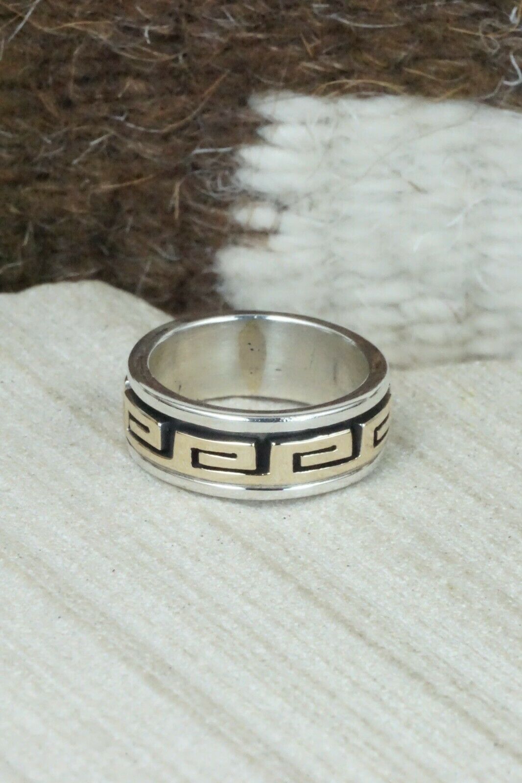 Sterling Silver Ring - David Skeets - Size 6