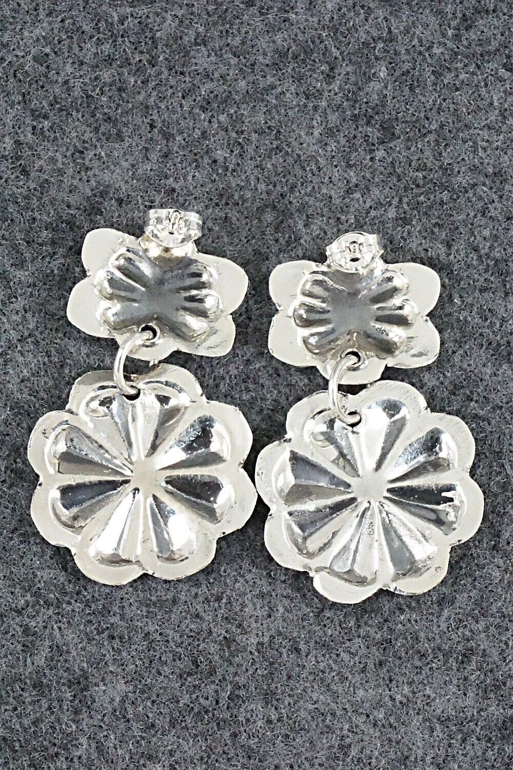 Sterling Silver Earrings - Joan Begay