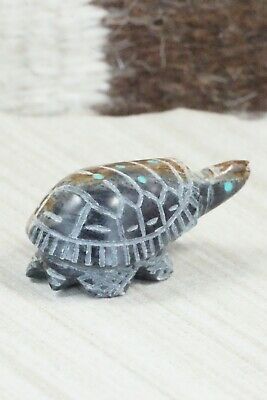 Turtle Zuni Fetish Carving - Stewart Alanzo