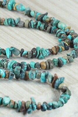Turquoise & Sterling Silver Necklace - Navajo