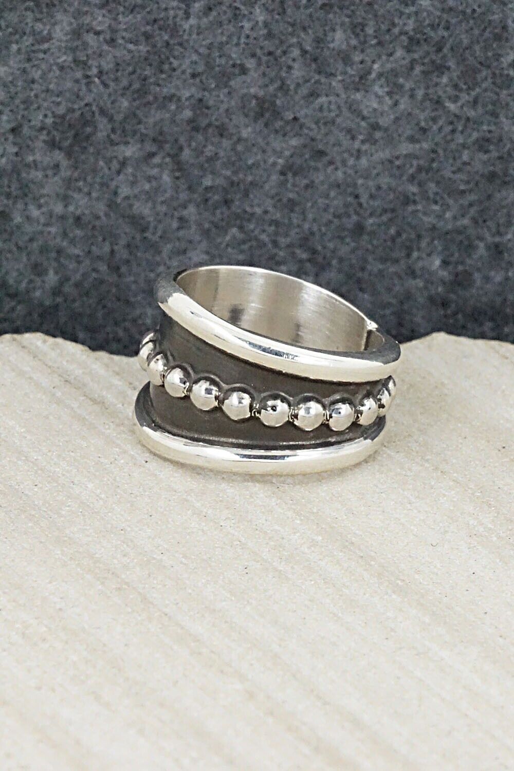 Sterling Silver Ring - Tom Hawk - Size 8.5