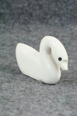 Swan Zuni Fetish Carving - Cheryl Beyuka