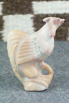 Rooster Zuni Fetish Carving - Derrick Kaamasee - High Lonesome Trading