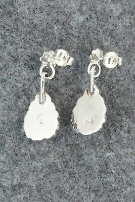 Onyx & Sterling Silver Earrings - Lee Shorty