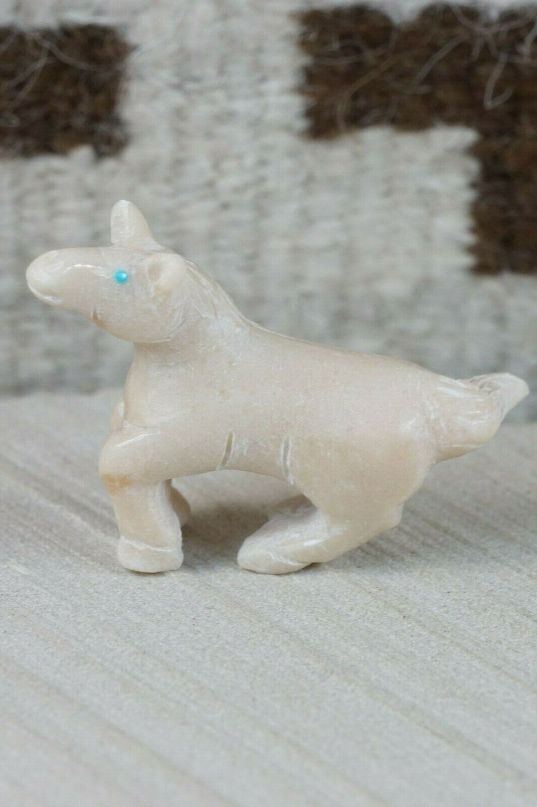 Horse Zuni Fetish Carving - Cody Nastacio - High Lonesome Trading