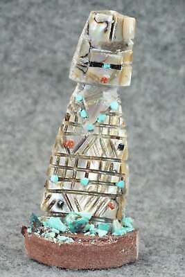 Corn Maiden Zuni Fetish Carving - Carl Etsate