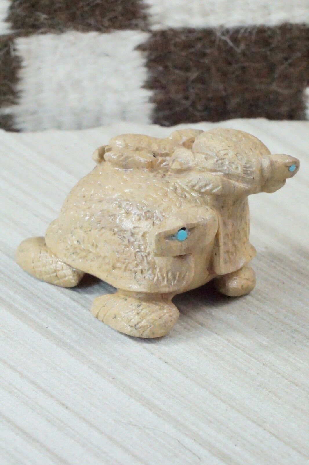 Turtle Zuni Fetish Carving - Michelle Cheama