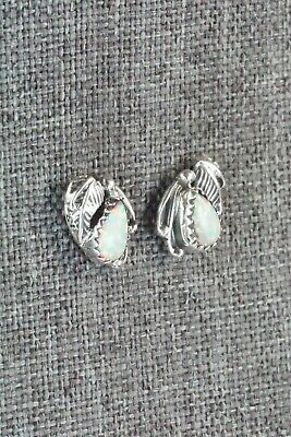 Opal & Sterling Silver Earrings - Elaine Shirley