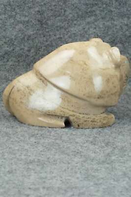 Lion Zuni Fetish Carving - Gilbert Lonjose