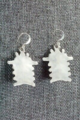 Turquoise & Sterling Silver Earrings - Vickie Johnson - High Lonesome Trading