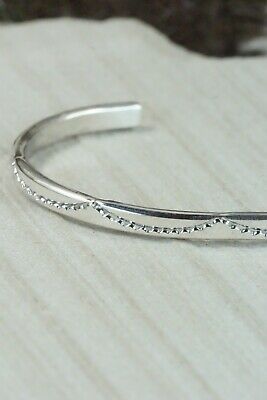 Navajo Sterling Silver Bracelet - Elaine Tahe