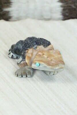 Horned Toad Zuni Fetish Carving - Dana Malani