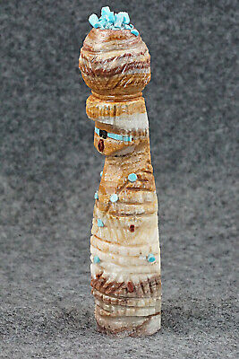 Corn Maiden Zuni Fetish Carving - Carl Etsate