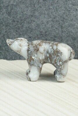 Bear Zuni Fetish Carving - Rickson Kallestewa