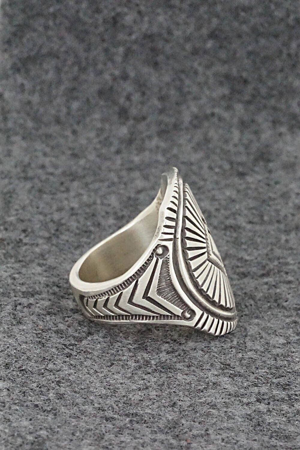 Sterling Silver Ring - Calvin Martinez - Size 8